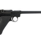 AW Custom 6" Luger P08 Gas Blowback Airsoft Pistol (Silver / Black)