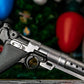 AW Custom 6" Luger P08 Gas Blowback Airsoft Pistol (Silver / Black)