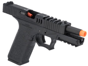 AW Custom VX7 Series Gas Blowback Airsoft Pistol (Model: X80 / Green Gas / Black)