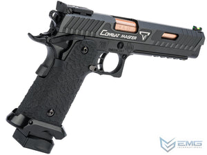 EMG STI / TTI Licensed JW3 2011 Combat Master Select Fire Full Auto Airsoft Training Pistol