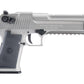 Magnum Research Licensed Semi/Full Auto Metal Desert Eagle CO2 Gas Blowback Airsoft Pistol by KWC (Gray w/ Rail)
