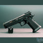 EMG TTI Licensed JW3 2011 Combat Master Full Auto Select Fire Airsoft Training Pistol w/ Custom Island Barrel