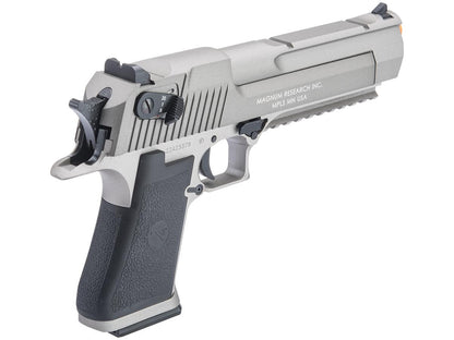 Magnum Research Licensed Select Fire Desert Eagle CO2 Gas Blowback Airsoft Pistol by KWC (Silver)