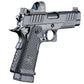 EMG Helios Staccato Licensed C2 Compact 2011 Gas Blowback Airsoft Pistol (VIP Grip / CNC / CO2 / Gun Only)