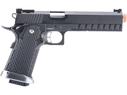 KJW Xcelerator 6" Hi-CAPA Gas Blowback Airsoft Pistol (Colt Licensed / Green Gas)