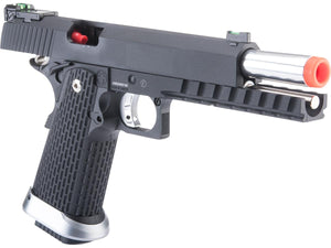 KJW Xcelerator 6" Hi-CAPA Gas Blowback Airsoft Pistol (Colt Licensed / Green Gas)