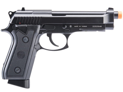 M9 PT92 Full Metal Semi / Full Auto Select Fire CO2 Gas Blowback Airsoft Pistol by KWC (Color: Black)