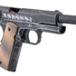 AW Custom Full Metal Custom "Molon Labe" Weathered 1911A1 Airsoft Gas Blowback Pistol (Desert Grip)