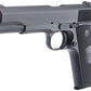 Matrix x Golden Eagle Full Metal M1911A1 Gas Blowback Airsoft Pistol (Color: Black / IMF Grips)