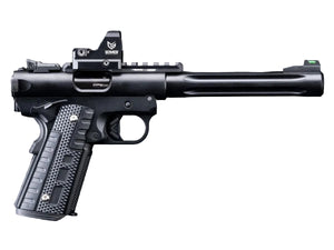 WE-Tech Galaxy 1911 Gas Blowback Airsoft Pistol (Black Slide / Black Frame / Premium Long Barrel)
