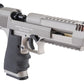 Cybergun Magnum Research Licensed Desert Eagle L6 Semi Auto CO2 Gas Blowback Airsoft Pistol by KWC (Color: Stainless Cutlass)