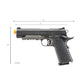 Tokyo Marui 1911 Night Warrior Hi-Kick Hi-Grouping Gas Blowback Pistol