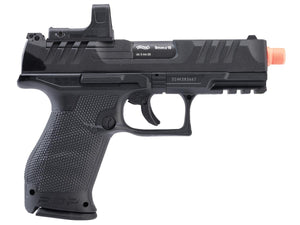 Elite Force Walther Licensed PDP Compact Optics Ready CO2 Powered Non-Blowback Airsoft Pistol w/ RDS8 Compact Dot Sight