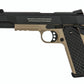 TX Armory 1911 .45 ACP Blowback Co2 Airsoft Pistol - Tan