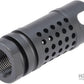 Matrix 14mm Negative Rifle Flash Hider + Keychain Dangler Set (Type: Hive / Black / 14mm Negative)
