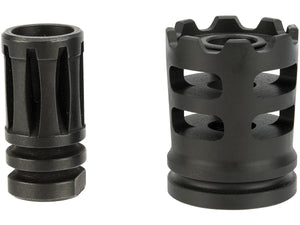 ICS Steel MA-356 Steel Crown Flash Hider - 14mm Negative