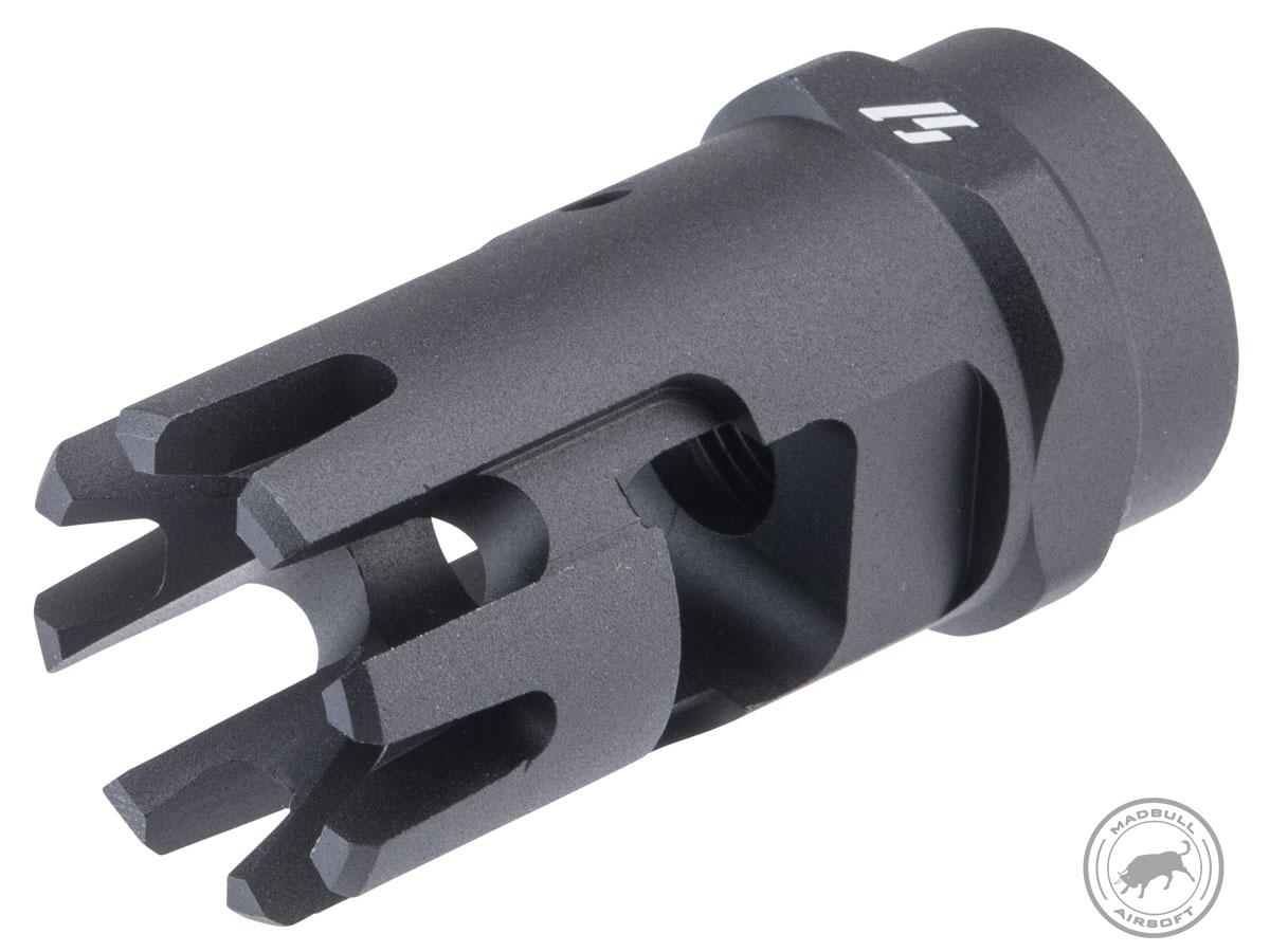 Madbull Strike industries 14mm Negative "Checkmate" Compensator for M4/M16 Airsoft Rifles