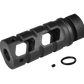 ICS "Raider" Flash Hider / Muzzle Brake for Airsoft Rifles - 14mm Negative