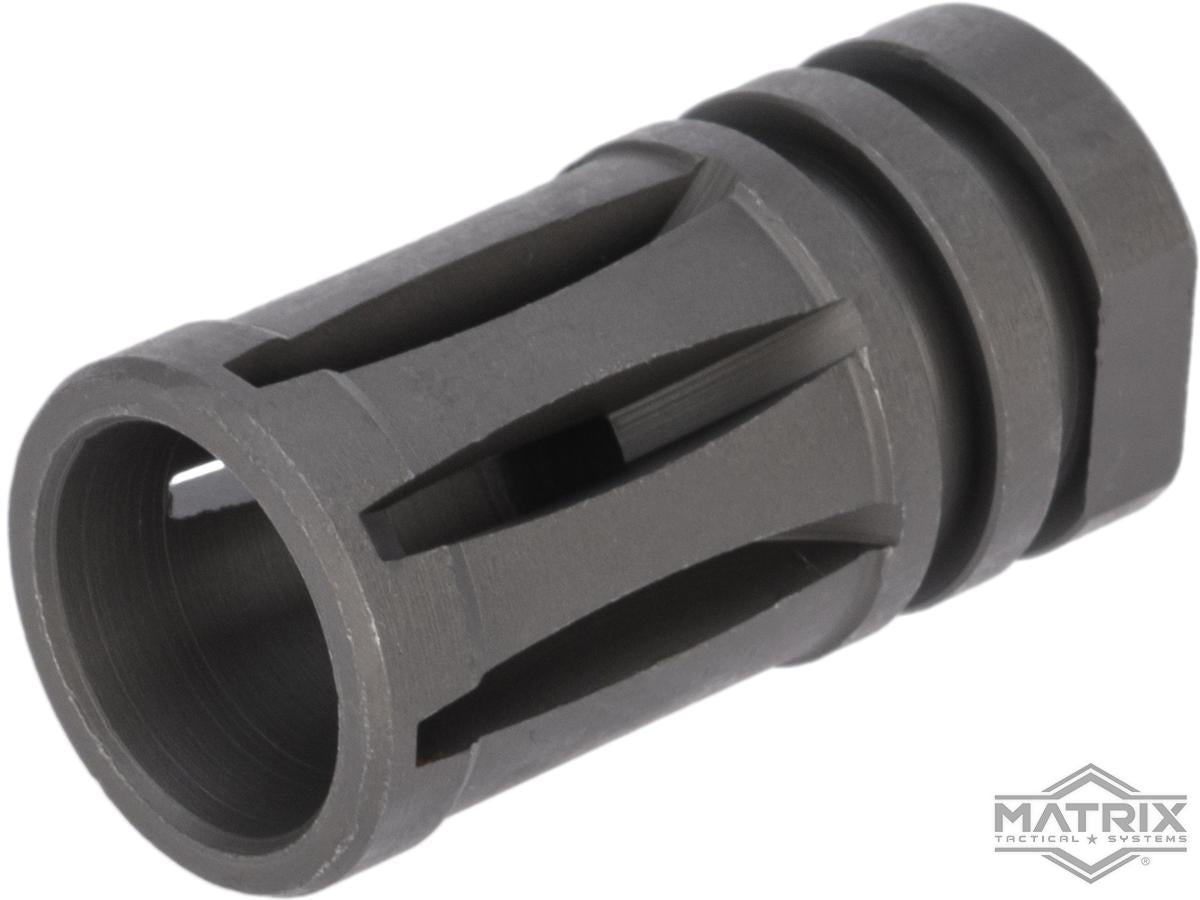 Matrix Bird Cage M4 / M16 Type Metal Flash Hider (Thread: 14mm Negative)