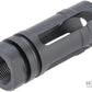 Matrix 14mm Negative Rifle Flash Hider + Keychain Dangler Set (Type: Cage / Black / 14mm Negative)