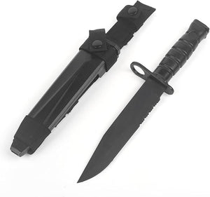 M10 Bayonet Plastic Knife With Scabbard