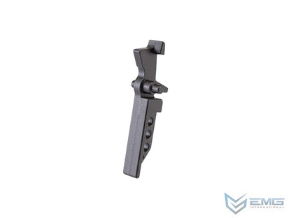 EMG Licensed LanTac E-CT1 Style Flat Faced Trigger for M4 AEG Airsoft Rifles