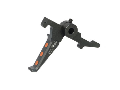 Maxx Model CNC Aluminum Advanced Trigger for Wolverine MTW Airsoft Rifles (Model: Style E)