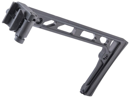 5KU Skeletonized Folding Stock for Picatinny Rail Mounts (Model: Flat Frame / Fixed Buttplate)
