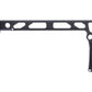 5KU Skeletonized Folding Stock for Picatinny Rail Mounts (Model: Flat Frame / Fixed Buttplate)