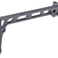 5KU Skeletonized Folding Stock for Picatinny Rail Mounts (Model: Flat Frame / Fixed Buttplate)