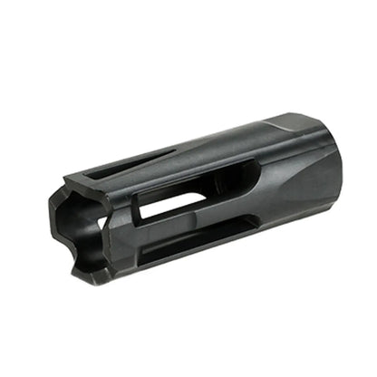 Krytac Black Flash Hider 14mm Negative and Set Screw