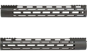 Dytac EVO Ultra Lite M-LOK Handguard for M4/M16 Series Airsoft AEGs (Color: Black Cerakote / 13.7")