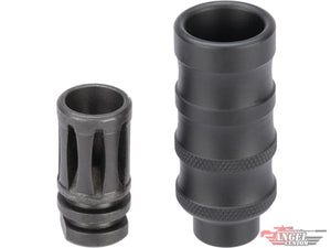 Angel Custom CNC Patriot Krinkov Type Special Forces Airsoft Flashhider (Type: Negative / 14mm-)