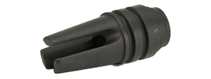 WE M16 Vietnam 3 Lug Airsoft AEG Flash Hider - (14mm Negative)