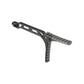 Atlas Custom Works AB-8R Style Stock with Folding Butt Plate Stock for 1913 Picatinny Stock Rail Mounts (Color: Black)