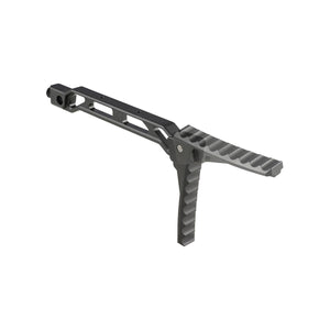 Atlas Custom Works AB-8R Style Stock with Folding Butt Plate Stock for 1913 Picatinny Stock Rail Mounts (Color: Black)