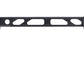 5KU Skeletonized Folding Stock for Picatinny Rail Mounts (Model: Flat Frame / Folding Buttplate)