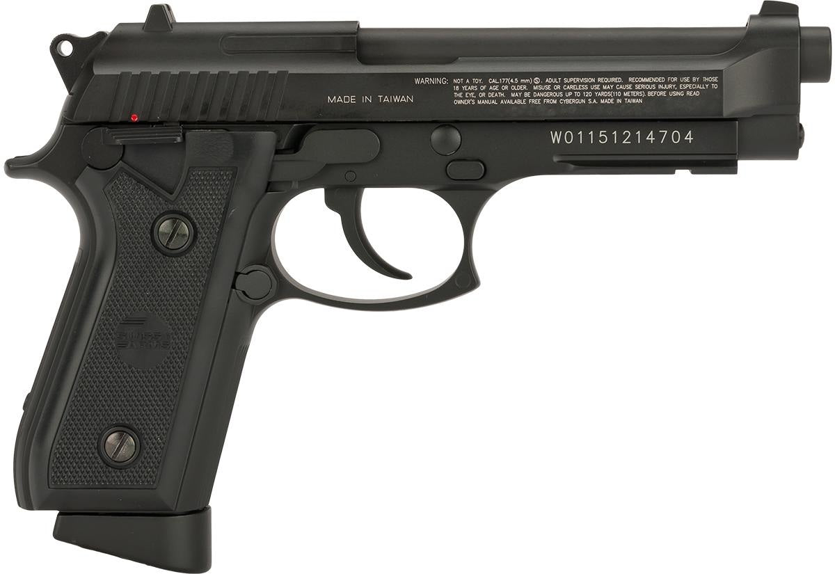 Swiss Arms PT92 Full Metal CO2 Powered Blowback 4.5mm Air Pistol