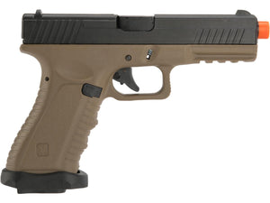 APS XTP Black Hornet Full Auto Co2 Powered Airsoft Pistol with Polymer Slide (Japan Version)