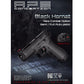 APS XTP Black Hornet Full Auto Co2 Powered Airsoft Pistol with Polymer Slide (Japan Version)