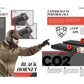 APS XTP Black Hornet Full Auto Co2 Powered Airsoft Pistol with Polymer Slide (Japan Version)