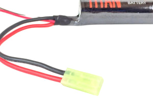 Titan Power 7.4v 3000mAh 16C Nunchuck Type Li-Ion Battery (Small Tamiya Connector)