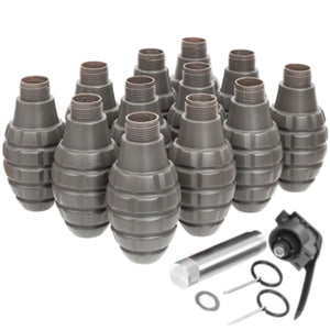 APS Spare Replacement Shells for Thunder B Sound Grenade Cores (Pineapple Grenade / 12 Pack)