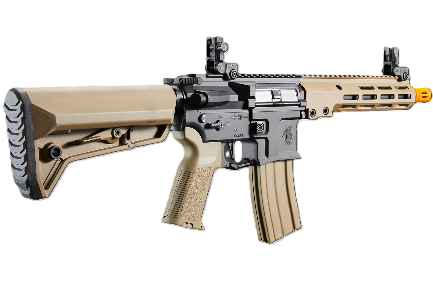 Lancer Tactical Gen 4 Stalker 10" M4 AEG Airsoft Rifle w/ Nebula 2 ETU (Tan)