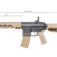 Lancer Tactical Gen 4 Stalker 10" M4 AEG Airsoft Rifle w/ Nebula 2 ETU (Tan)