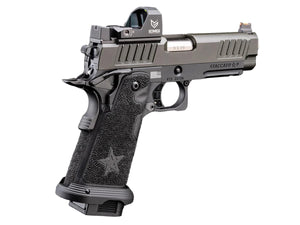 6mmProShop Staccato Licensed P 2011 Gas Blowback T8 Airsoft Pistol (Model: Green Gas / Gun Only)