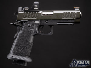 6mmProShop Staccato Licensed P 2011 Gas Blowback T8 Airsoft Pistol (Model: Green Gas / Gun Only)