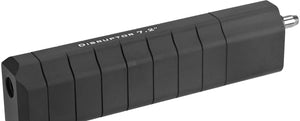 Angel Custom Disruptor 7.2" Quick Detach Power Up Barrel Extension - 14mm Negative (Color: Black)
