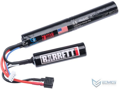 EMG Barrett 11.1v 3000mAh Li-Ion Nunchuck Type Li-Ion Battery by Titan Power (Deans Connector)