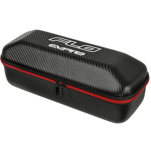 Empire Flo & Tank Zipper Case Black With Red Zipper
